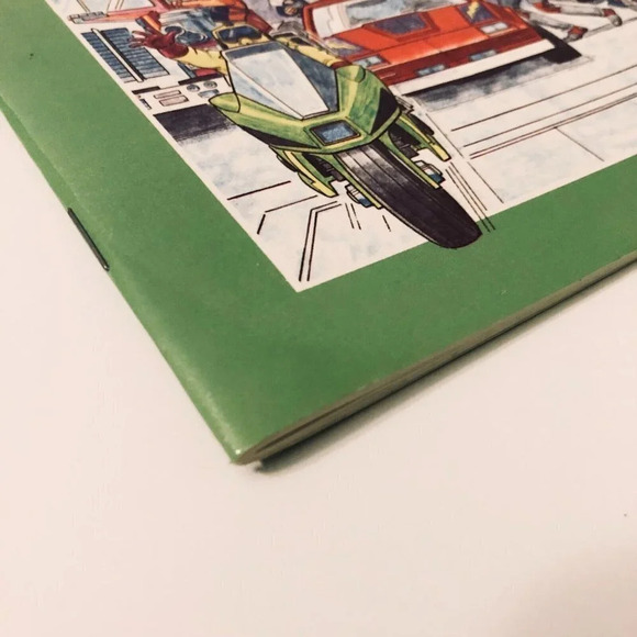 Vintage 1986 Mask Mission Meteor Golden Super Adventure Golden Book - Picture 4 of 14